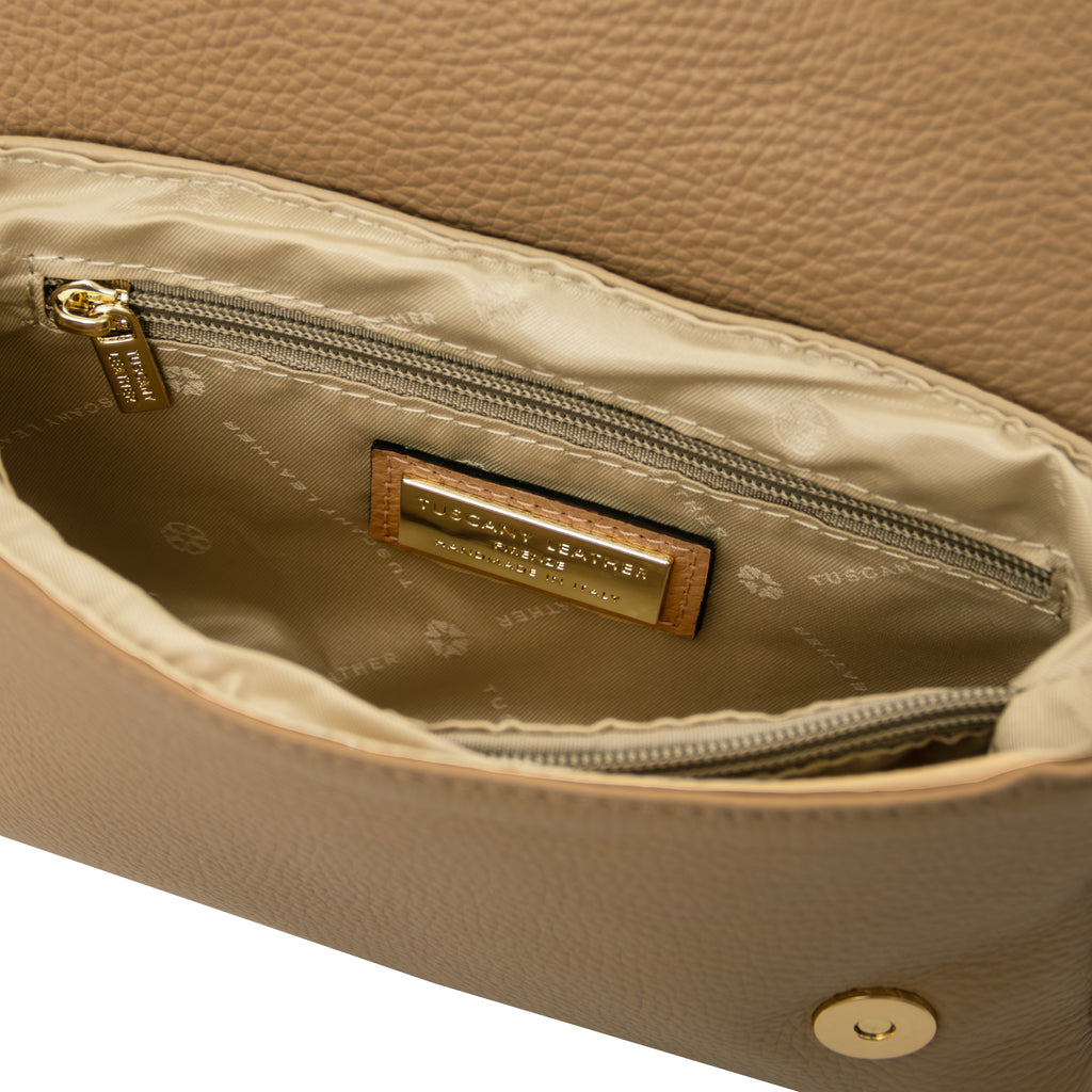 LIVIA — Sac bandoulière en cuir grainé