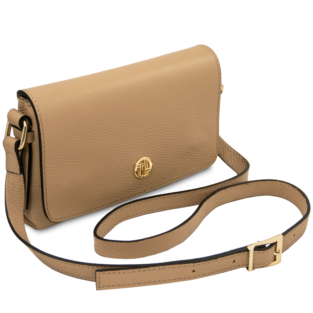 LIVIA — Sac bandoulière en cuir grainé