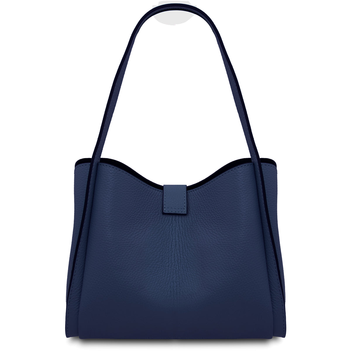 Sac à main femme SOAVE en cuir véritable souple à double poignée