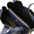 Sac à main femme SOAVE en cuir véritable souple à double poignée