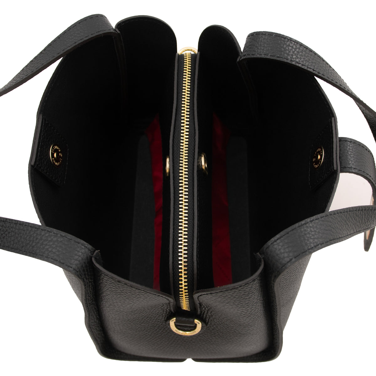 Sac à main femme SOAVE en cuir véritable souple à double poignée