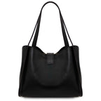 Sac à main femme SOAVE en cuir véritable souple à double poignée
