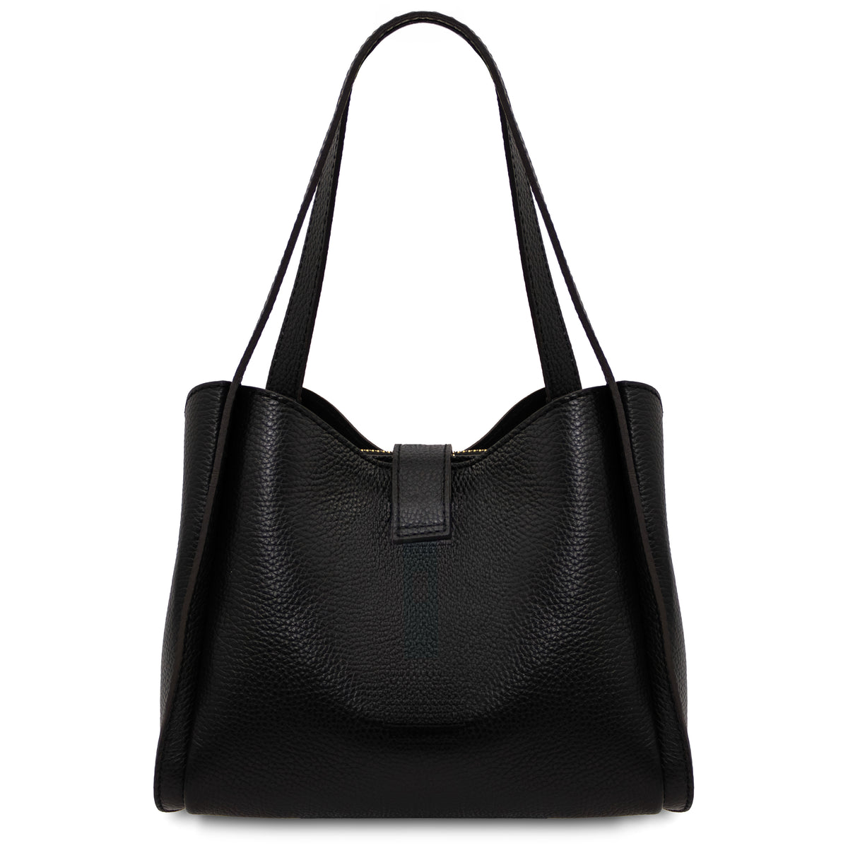 Sac à main femme SOAVE en cuir véritable souple à double poignée