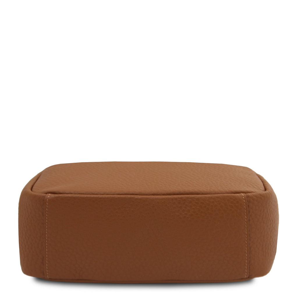 ARCO — Sac à dos compact en cuir à gros grain