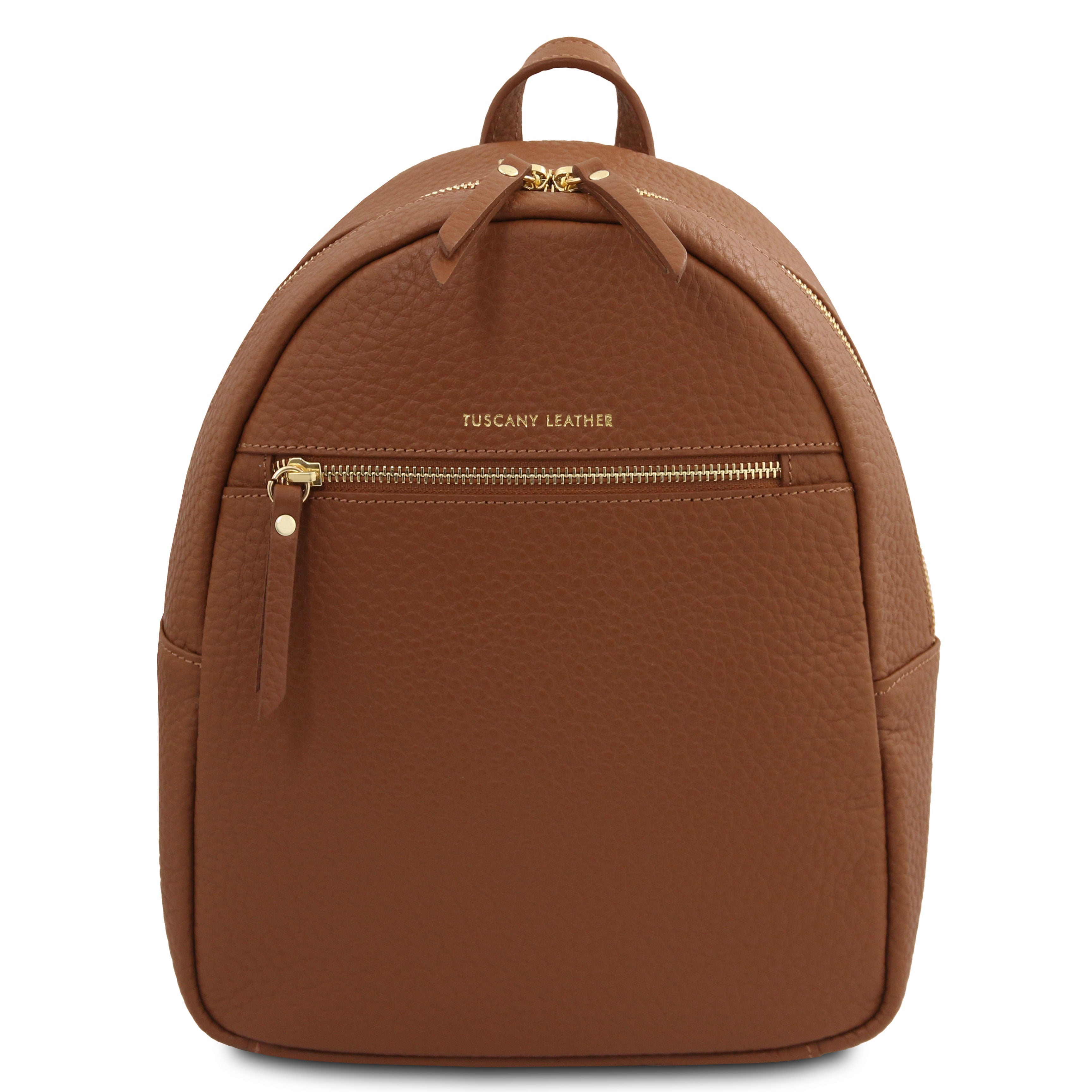 ARCO — Sac à dos compact en cuir à gros grain