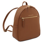 ARCO — Sac à dos compact en cuir à gros grain