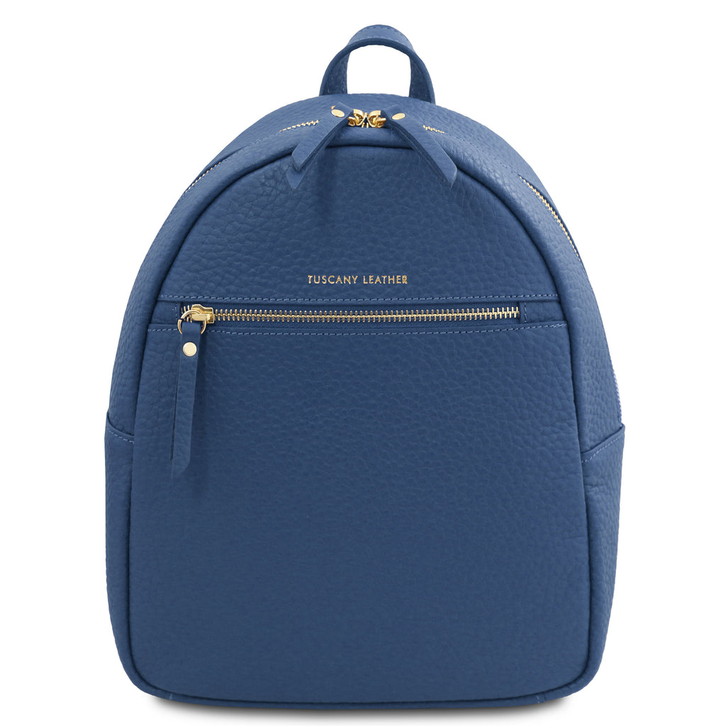 ARCO — Sac à dos compact en cuir à gros grain