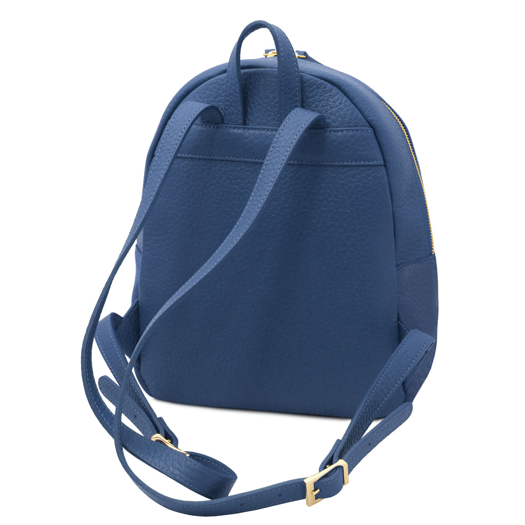 ARCO — Sac à dos compact en cuir à gros grain