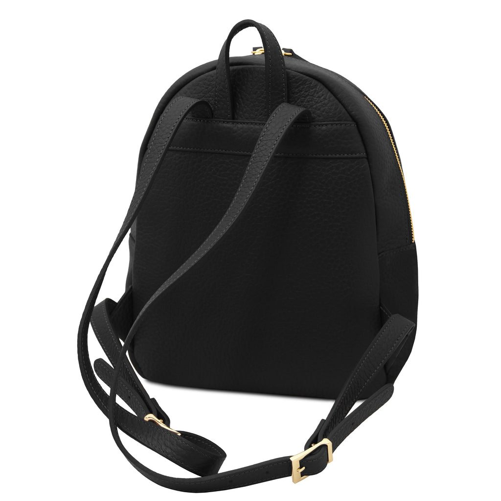 ARCO — Sac à dos compact en cuir à gros grain