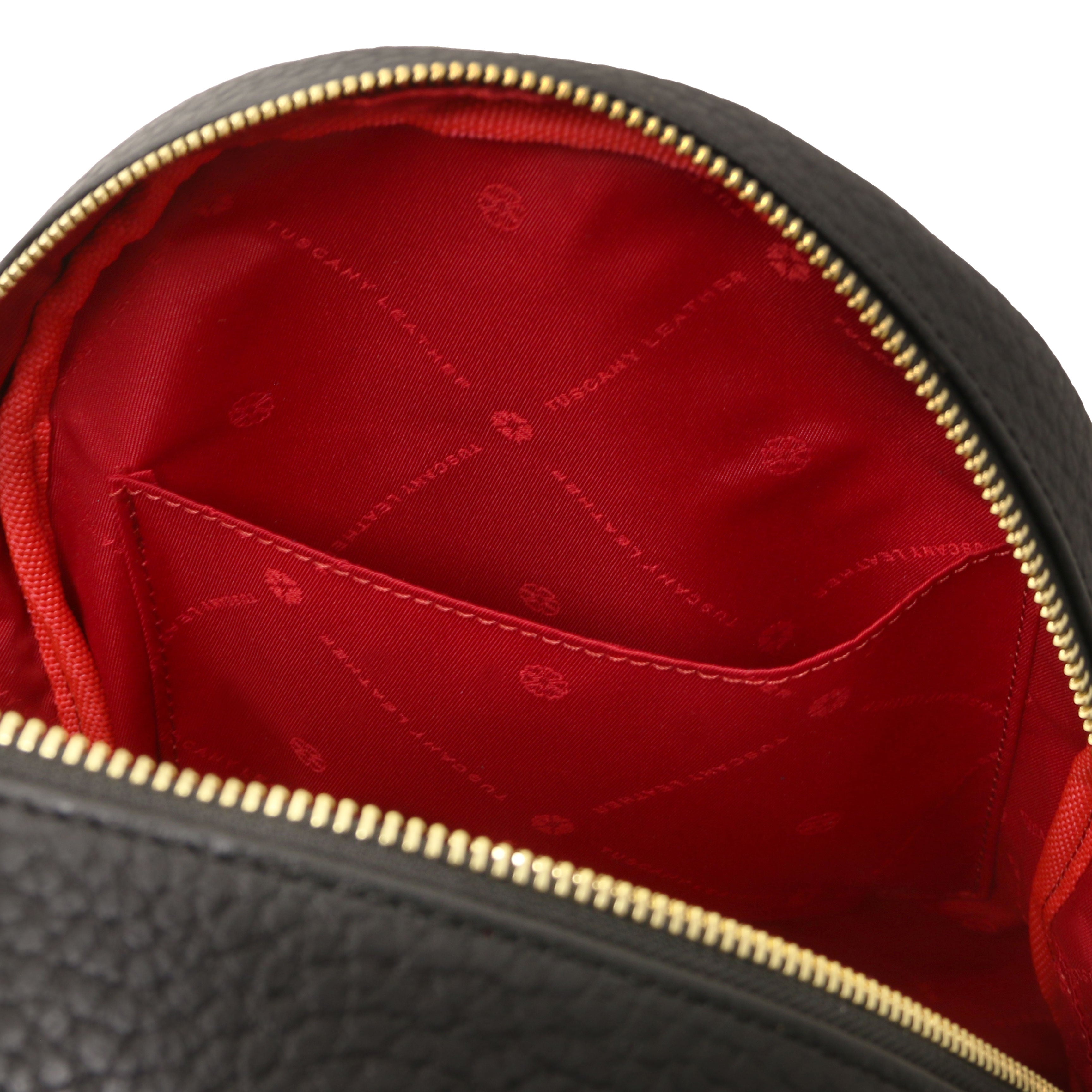 ARCO — Sac à dos compact en cuir à gros grain