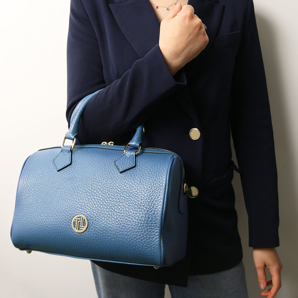 VALERIA — Sac bauletto grainé