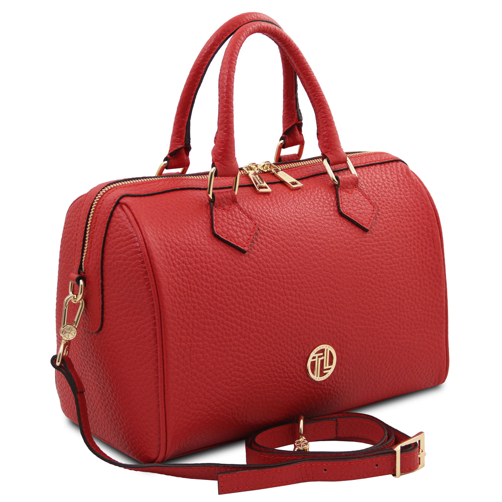 VALERIA — Sac bauletto grainé
