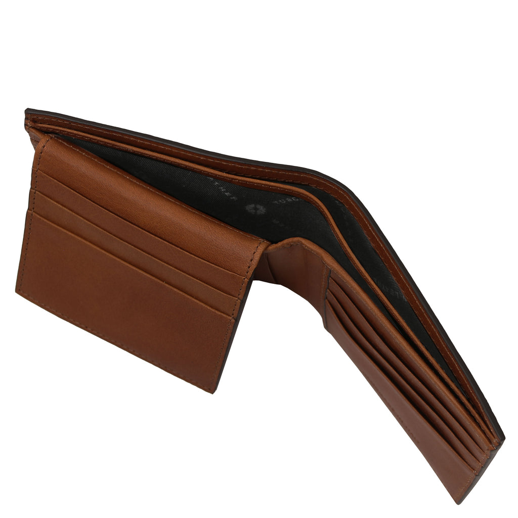 Portefeuille homme TERZO cuir pleine fleur 3 volets