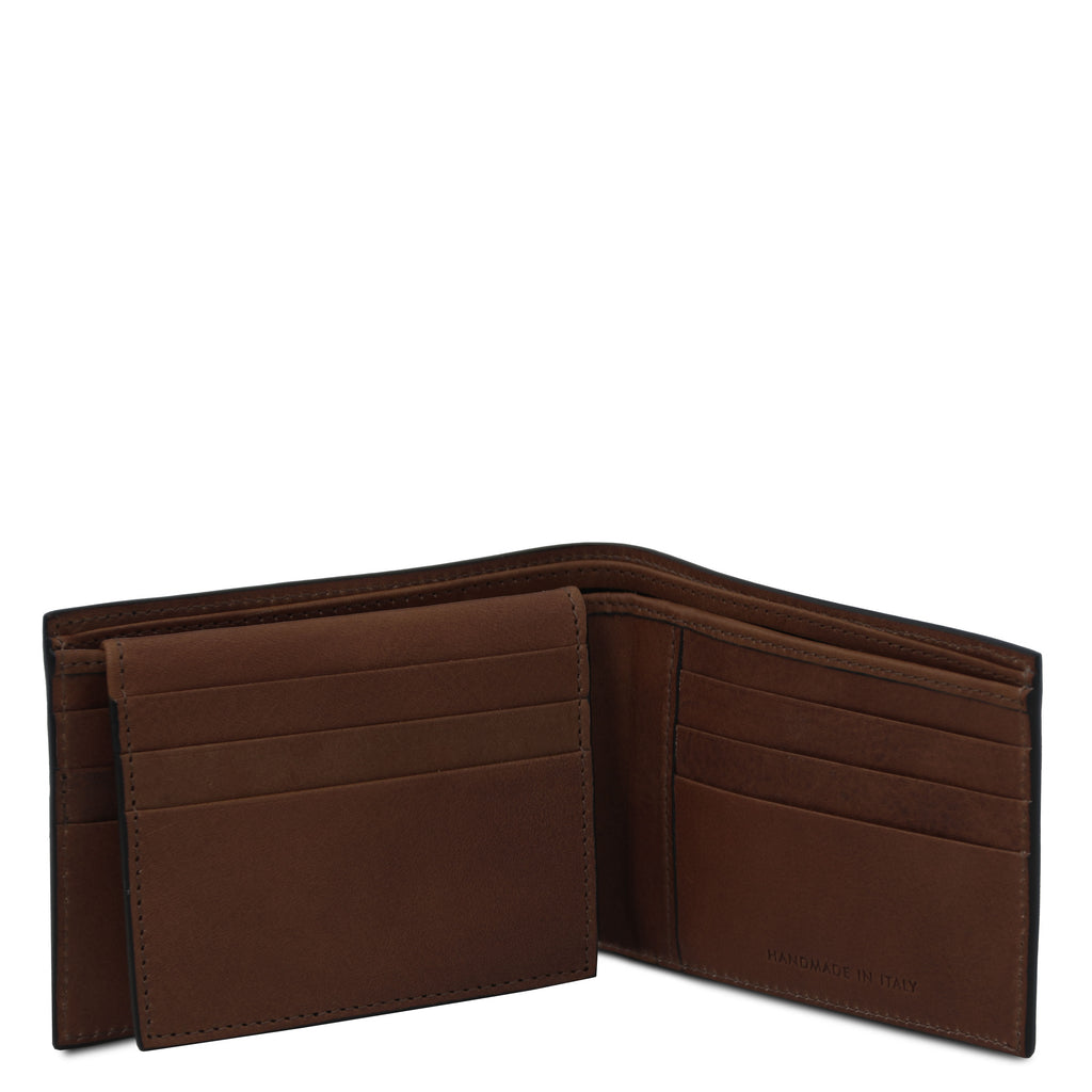 Portefeuille homme TERZO cuir pleine fleur 3 volets