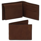 Portefeuille homme TERZO cuir pleine fleur 3 volets