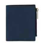 Portefeuille compact unisexe PRIMO en cuir pleine fleur