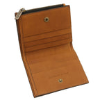Portefeuille compact unisexe PRIMO en cuir pleine fleur
