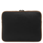 Étui tablette TABULA en cuir grainé rembourré