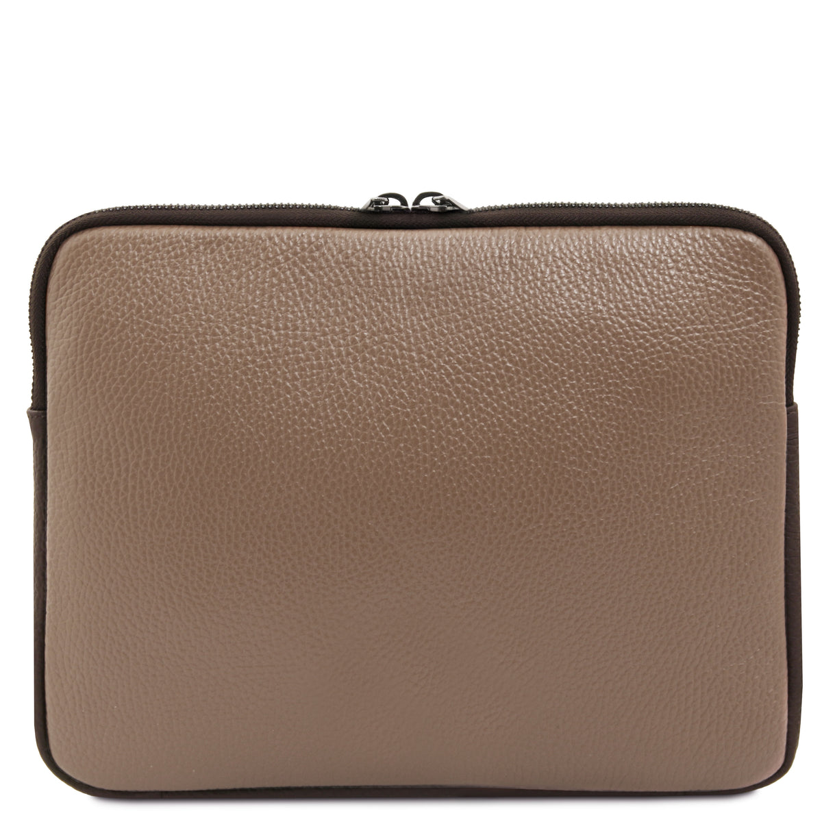 Étui tablette TABULA en cuir grainé rembourré