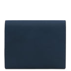 Portefeuille femme compact PRIMA en cuir pleine fleur