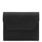 Portefeuille femme compact PRIMA en cuir pleine fleur