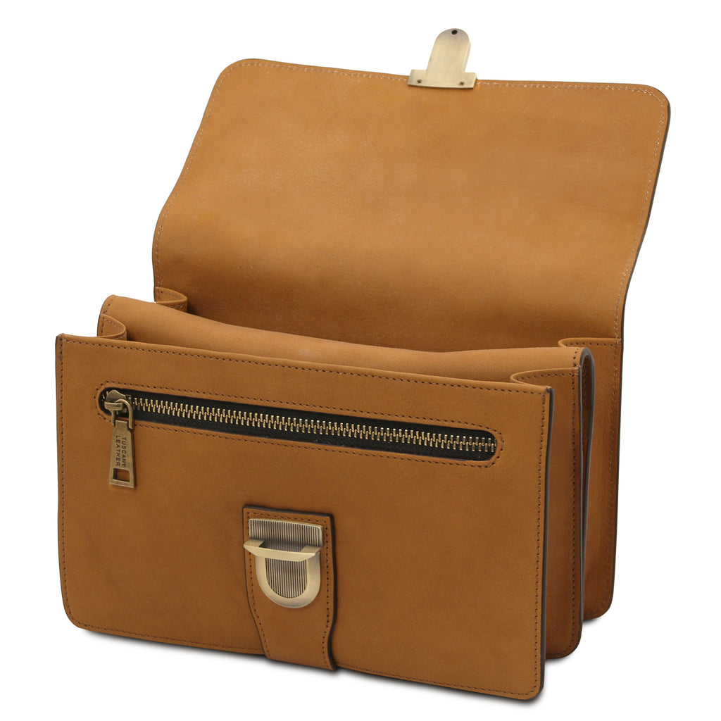 Pochette homme cuir pleine fleur organiseur OLIVER