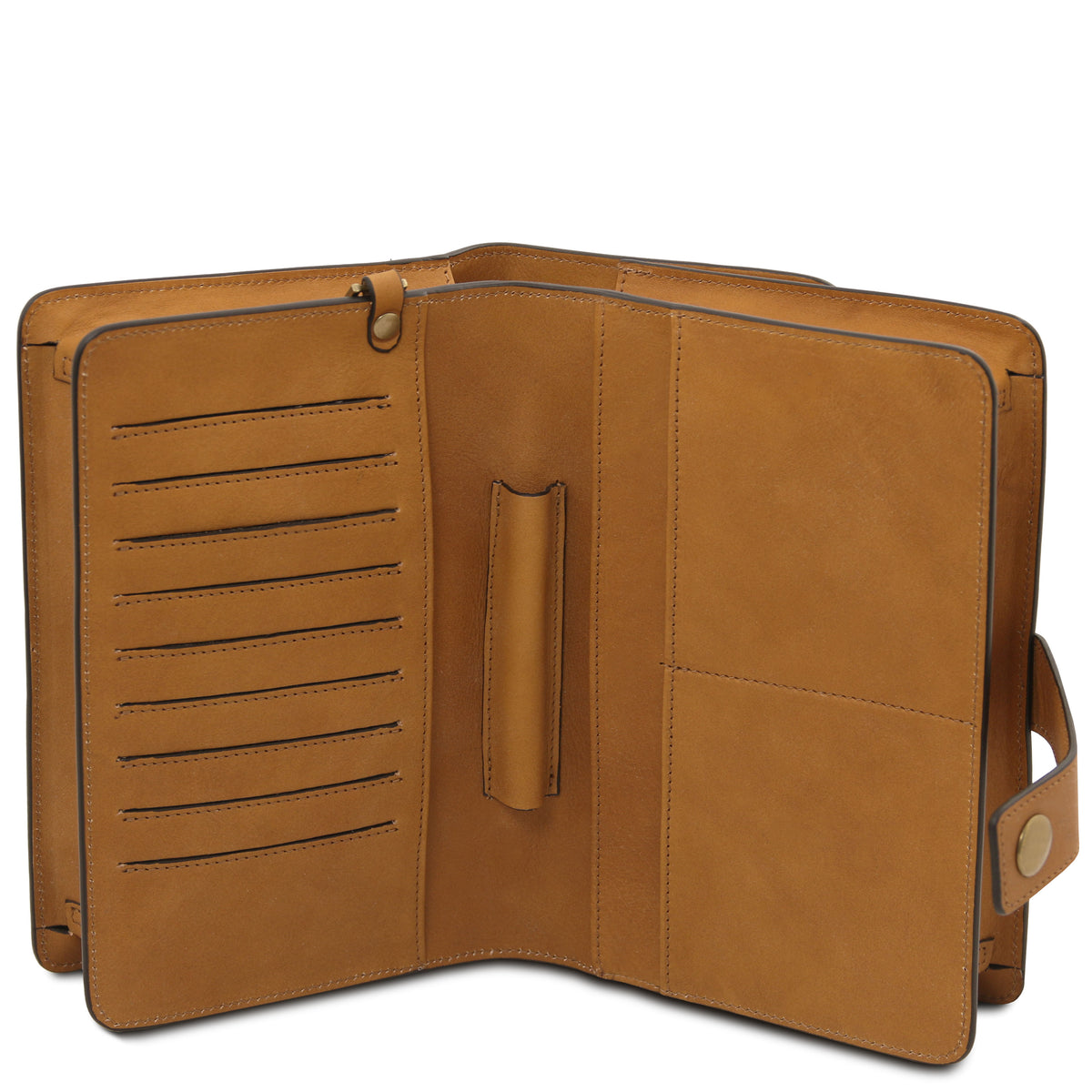 Pochette homme cuir pleine fleur organiseur OLIVER