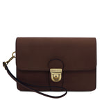 Pochette homme cuir pleine fleur organiseur OLIVER