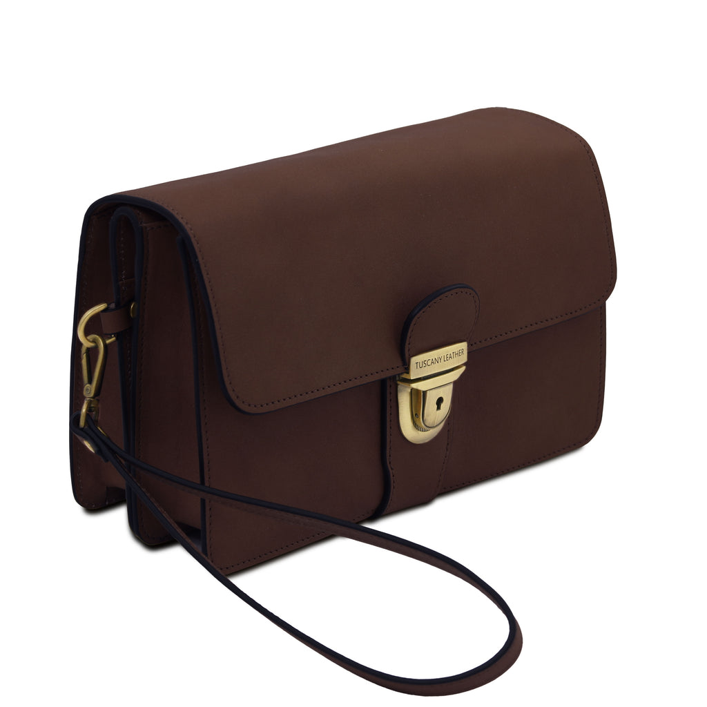 Pochette homme cuir pleine fleur organiseur OLIVER