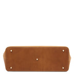 ESSENZA — Sac shopper en cuir pleine fleur