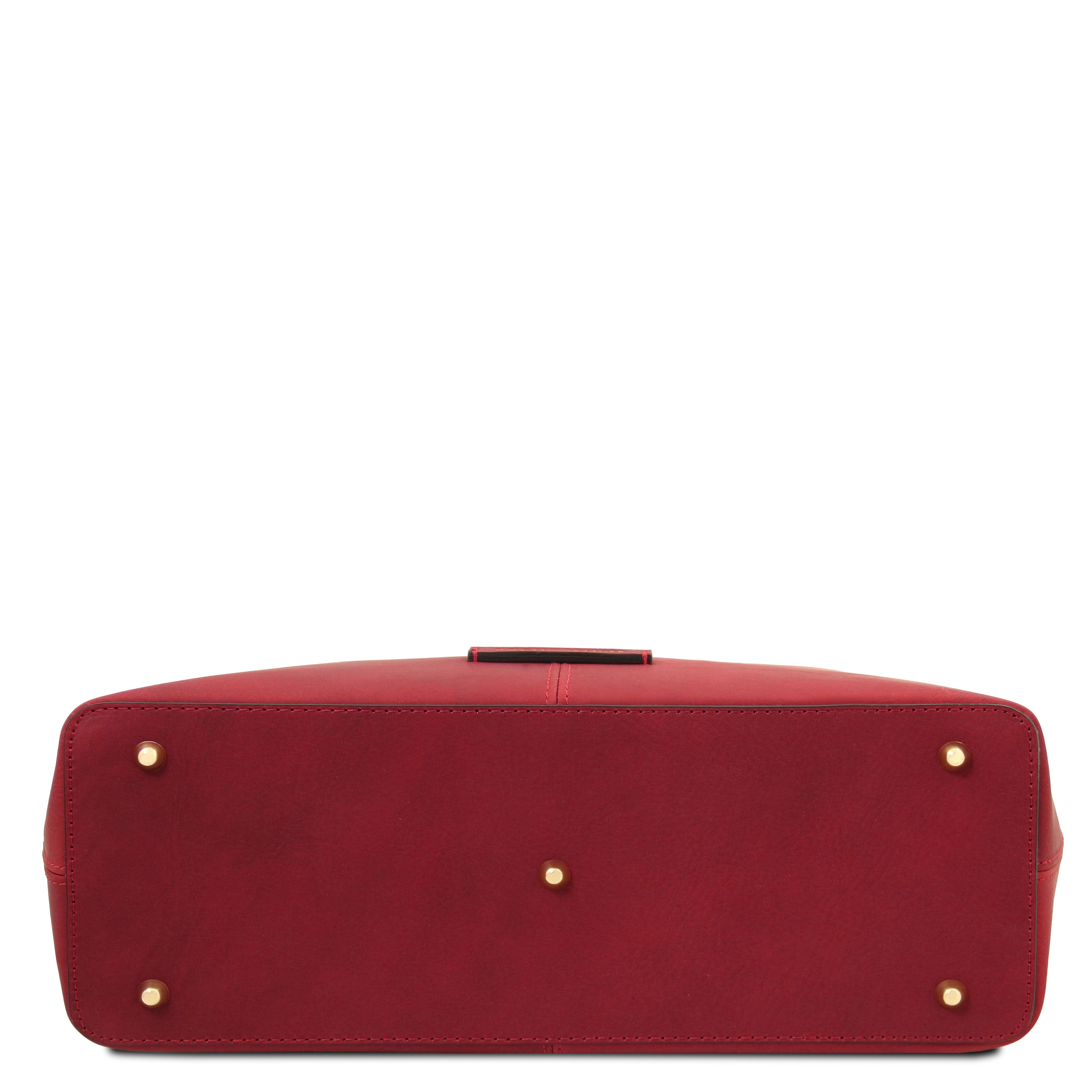 ESSENZA — Sac shopper en cuir pleine fleur
