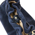 Sac shopping femme cuir suède souple A4 bandoulière ALLURE
