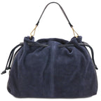 Sac shopping femme cuir suède souple A4 bandoulière ALLURE