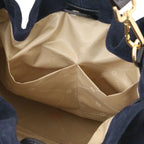 Sac shopping femme cuir suède souple A4 bandoulière ALLURE