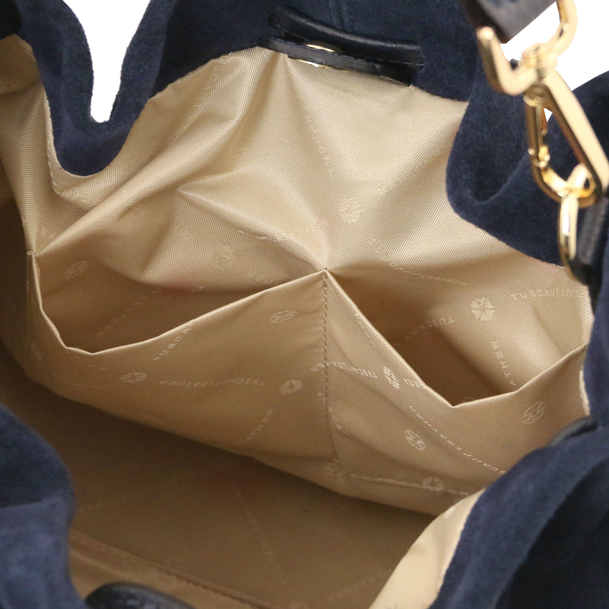 Sac shopping femme cuir suède souple A4 bandoulière ALLURE
