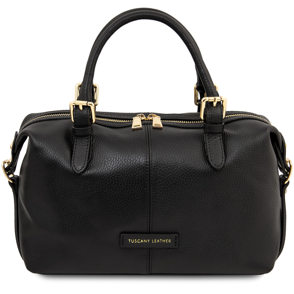 Sac à main bowling femme cuir grainé souple bandoulière RIBELLE