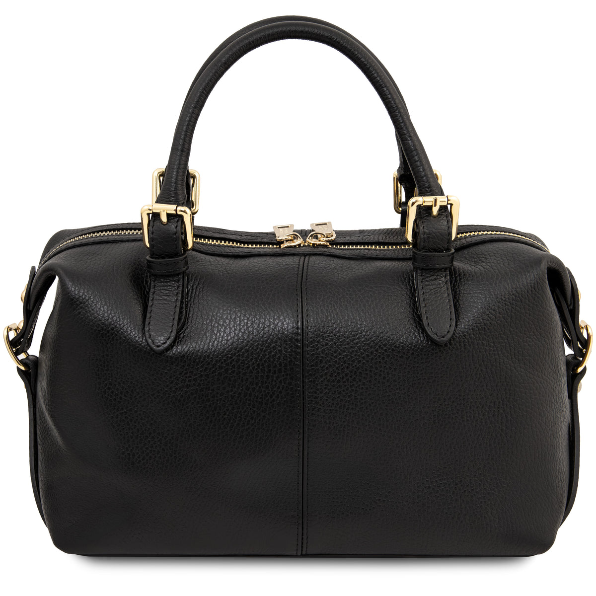 Sac à main bowling femme cuir grainé souple bandoulière RIBELLE