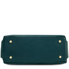 Sac à main bowling femme cuir grainé souple bandoulière RIBELLE