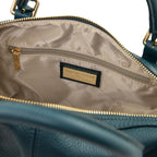 Sac à main bowling femme cuir grainé souple bandoulière RIBELLE