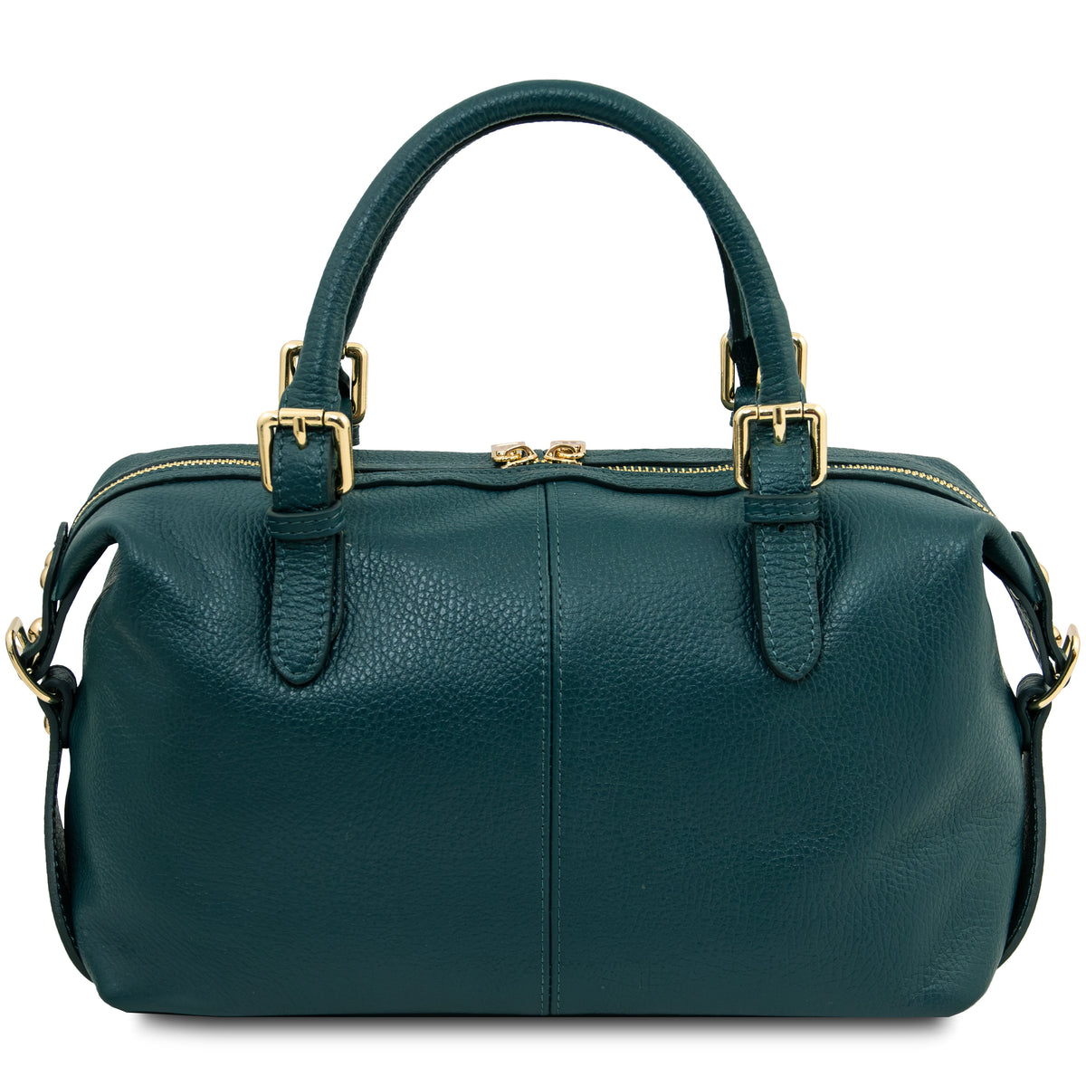 Sac à main bowling femme cuir grainé souple bandoulière RIBELLE