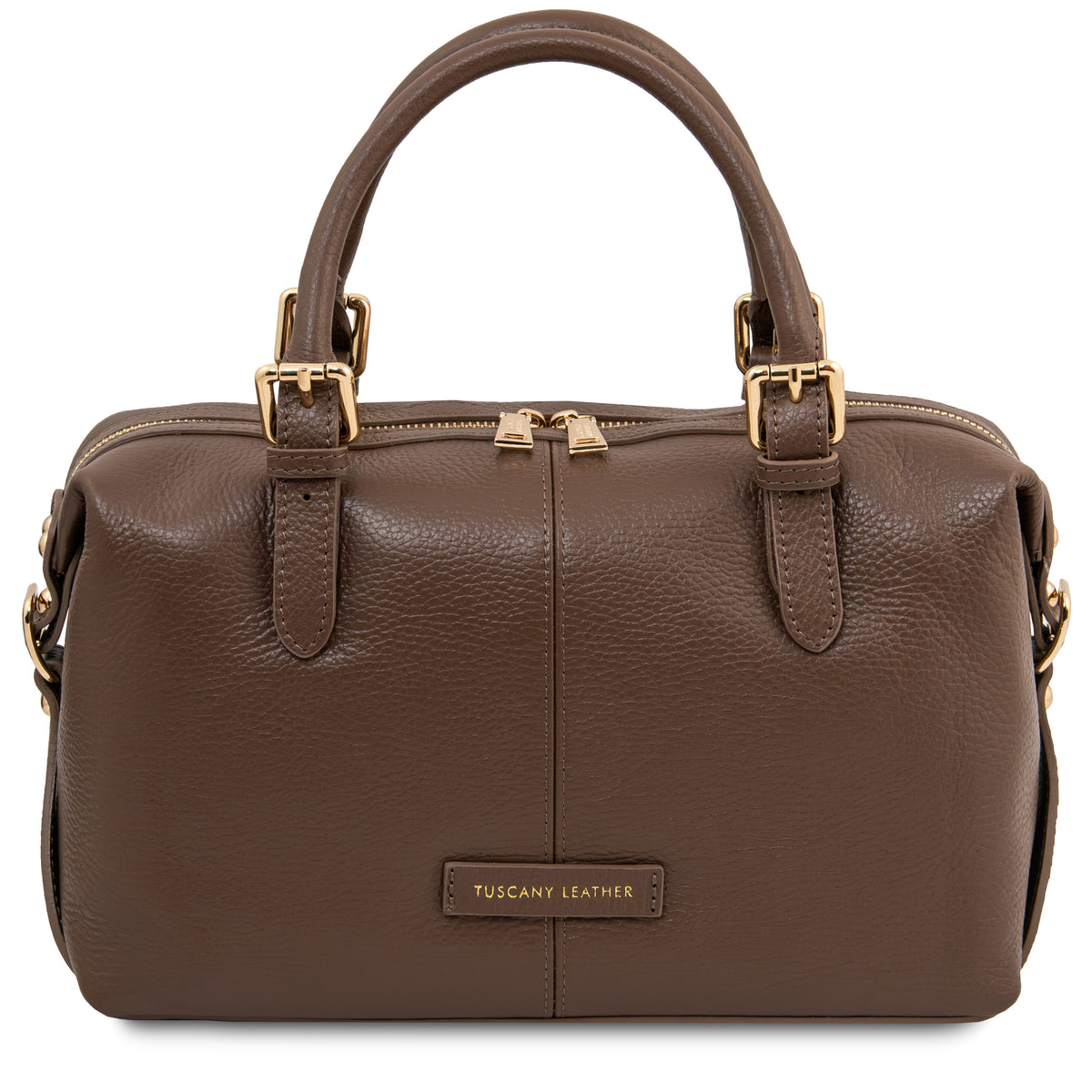 Sac à main bowling femme cuir grainé souple bandoulière RIBELLE