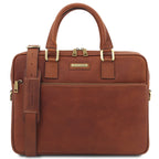 Cartable homme ordinateur cuir pleine fleur format A4 FERRARA