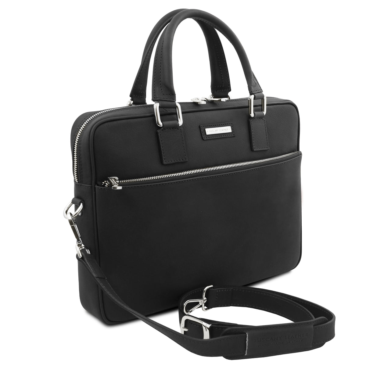 Cartable homme ordinateur cuir pleine fleur format A4 FERRARA