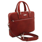 Cartable homme ordinateur cuir pleine fleur format A4 FERRARA