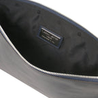 Maxi pochette homme cuir pleine fleur dragonne GIULIO