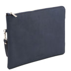 Maxi pochette homme cuir pleine fleur dragonne GIULIO