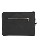 Maxi pochette homme cuir pleine fleur dragonne GIULIO