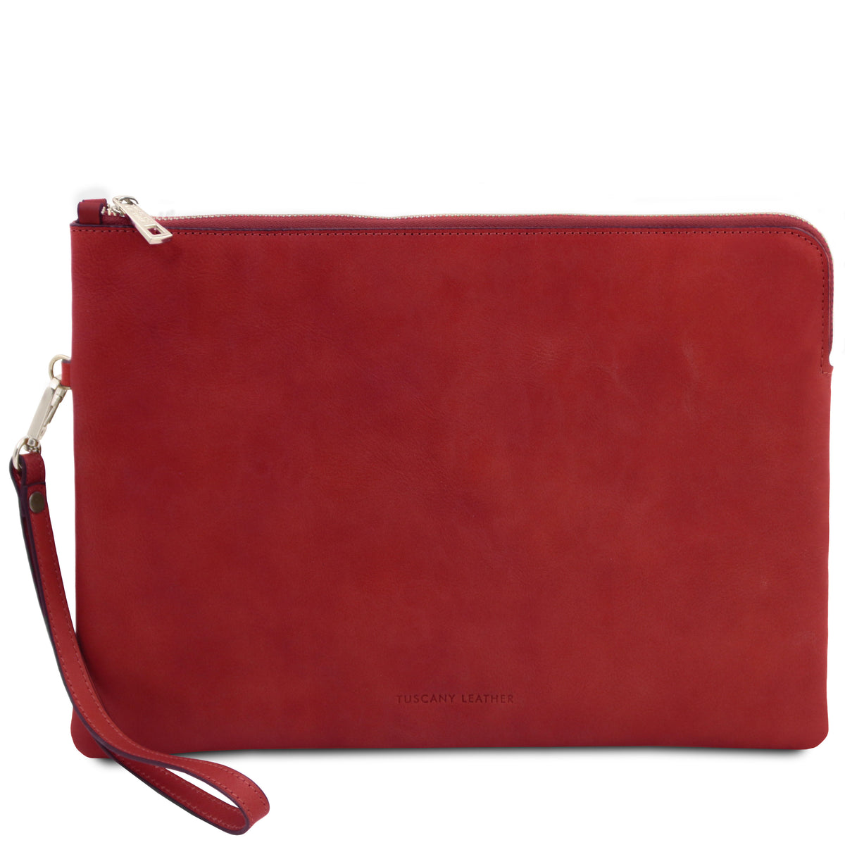Maxi pochette homme cuir pleine fleur dragonne GIULIO