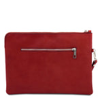Maxi pochette homme cuir pleine fleur dragonne GIULIO