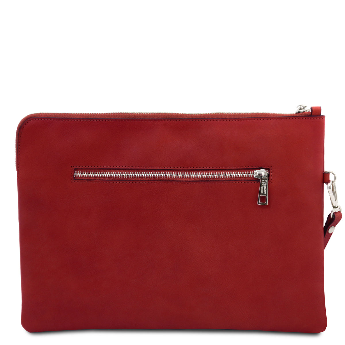 Maxi pochette homme cuir pleine fleur dragonne GIULIO